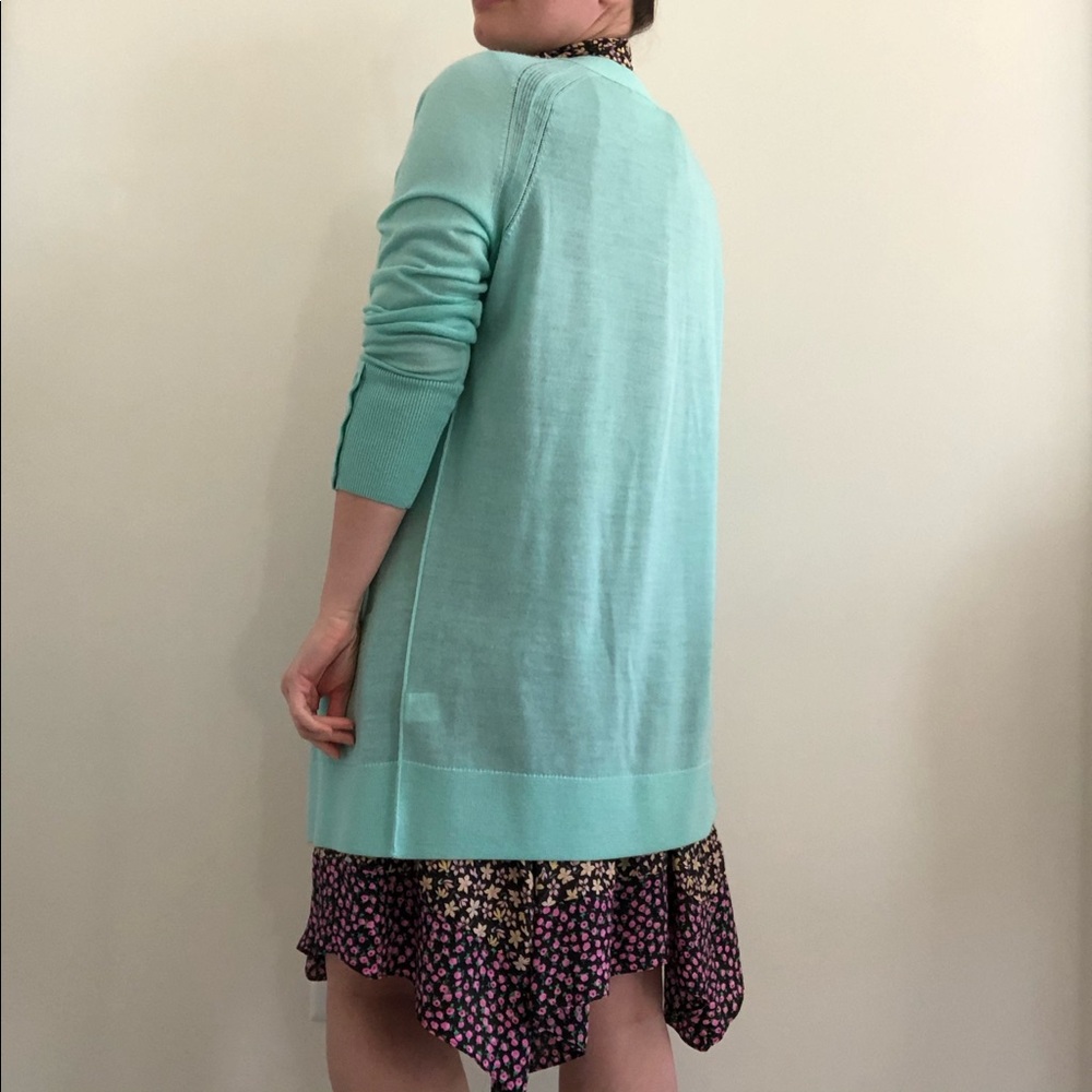 Halogen Mint Green Long Cardigan - Picture 3 of 16